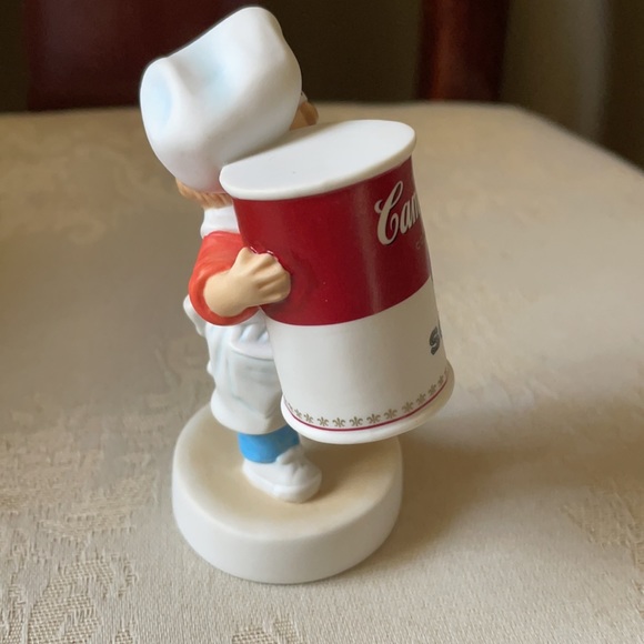 Campbell’s Soup Kids boy holding soup can porcelain figurine in box, mint - Picture 2 of 12